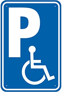 Behinderten-Parkplätze